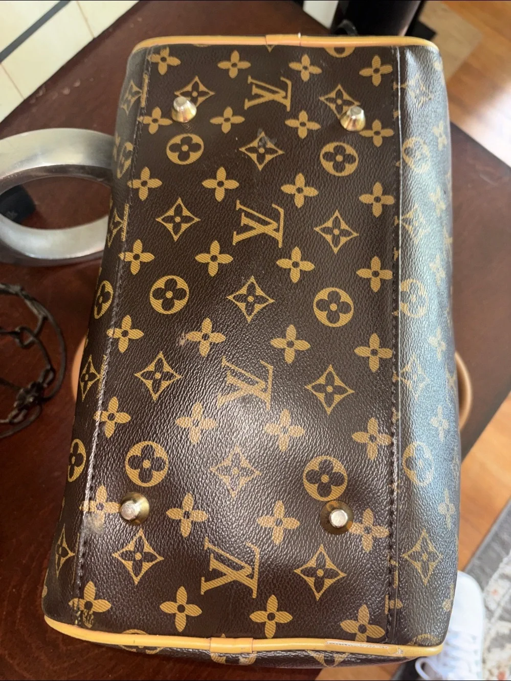 Vintage Louis Vuitton Monogram Canvas Speedy 30 Handbag-Vintage & has some wear